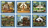 Milton Bradley Charles Wysocki's Americana 1000 Piece Puzzles by Hasbro - 3 Ea