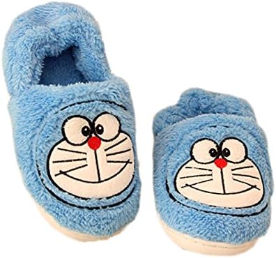 Doraemon Plush Slippers Non-slip Home Slippers