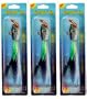 ProFish Fishing Bucktail 3 oz Blueback Glo Shad 3 Pack