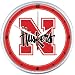 Nebraska Corn Huskers NCAA Round Wall Clock by Wincraft
