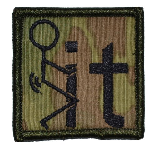 F*** It Symbol 2x2 Military Patch / Morale Patch - Multicam