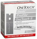 One Touch Basic Mail Order Test Strips, 50 CT