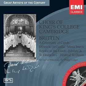 A Ceremony of Carols Op. 28 (2004 Digital Remaster): II: Wolcum Yole!