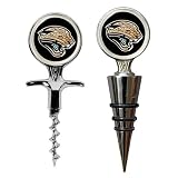 Jacksonville Jaguars NFL Cork Screw and Wine Bottle Topper Set