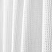 InterDesign York Waffle Weave Shower Curtain – Mold & Mildew Resistant Hotel Weight Bathroom Curtain, White, 72” x 72”