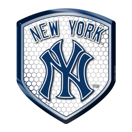 New York Yankees MLB Reflector Decal Auto Shield for Car Truck Mailbox Locker Sticker Baseball Licensed Team Logo