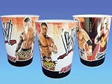 POUBELLE METAL WWE RAW 01 H: 27 cm Diam: 23 cm