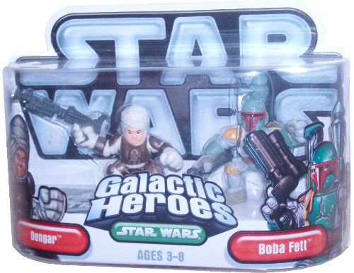 Star Wars Galactic Heroes Mini Action Figure Dengar with Blaster Rifle and Boba Fett with Blaster Pistol 51CbdLAtg L Star Wars Galactic Heroes Mini Action Figure Dengar with Blaster Rifle and Boba Fett with Blaster Pistol