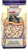 NOW Foods Cashews Raw,  12 Ounce Bags (Pack of 4)