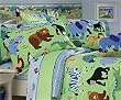 Wild Animals Queen Bed In A Box by Olive Kids