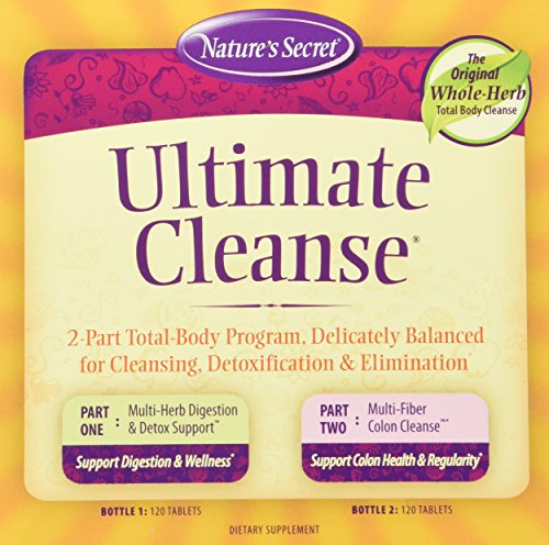 Nature's Secret Ultimate Cleanse Kit -- 120 Tablets Nature's Secret Ultimate Cleanse Kit -- 120 Tablets