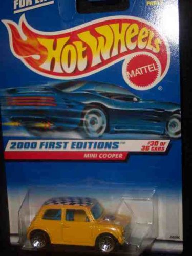 2000 First Editions -#30 Mini Cooper 2000 Card #2000-90 Collectible Collector Car Mattel Hot Wheels