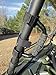 Seizmik Steel Grab Handle with Grip for Utility Vehicles and Side-by-Sides Black Fits Any 1.75