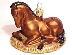 Old World Christmas Ornament Foal - Horse