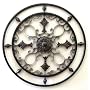 Round Wrought Iron Wall Decor