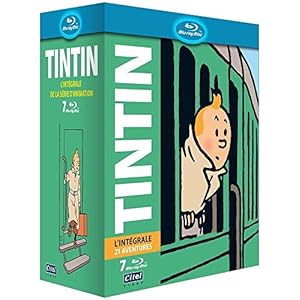 Tintin : l'intégrale de l'animation - 21 aventures [Blu-ray]