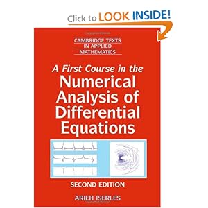 51CbzKkao4L. BO2,204,203,200 PIsitb sticker arrow click,TopRight,35, 76 AA300 SH20 OU01  Mathematics Book : A First Course in the Numerical Analysis of Differential Equations