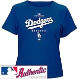 LA Dodgers AC Women's Momentum T-shirt by Majestic Athletic