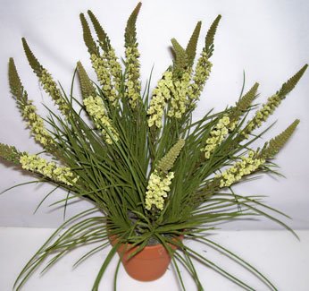 24" Silk Torch Flower and Wild Grass (green)