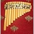 Professional Curved Small Antara Pan Flute 13 Pipes Peruvian Motifs Case Included Item in USA