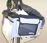 Snoozer Pet Bicycle Basket Black/Grey