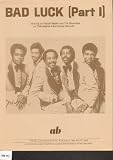 Bad Luck Part 1 as recorded by Harold Melvin and the Blue Notes - Sheet Music Booklet (Sheet Music)