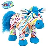 Webkinz Plush Stuffed Animal Rainbow Zebra