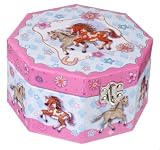 Ponies Musical Jewelry Box
