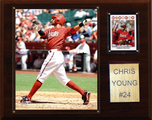 MLB Chris Young Arizona Diamondbacks Player Plaque