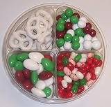 Scott's Cakes 4-Pack Christmas Mix Jelly Beans, Dutch Mints, Christmas Jordan Almonds, & White Pretzels