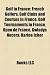 Golf in France: French Golfers, Golf Clubs and Courses in France, Golf Tournaments in France, Open de France, Gwladys Nocera, Karine Icher