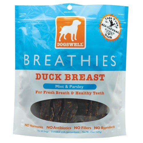 Dogswell Breathies Duck Breast Dog Treats