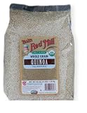 Bob's Red Mill, ORGANIC Whole Grain QUINOA (Large 4 POUND Bag)