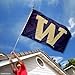 Washington Huskies Big W University Large College Flag