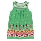 Girls' Xhilaration Baby Doll Printed Top - Minty Fresh