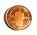 The Faceless Man Anonymous 1 Oz .999 Copper Commemorative Bitcoin Coin