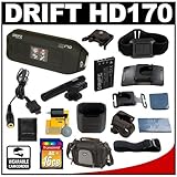 Drift Innovation HD170 Stealth 1080p Digital Video Action Camera Camcorder  ....