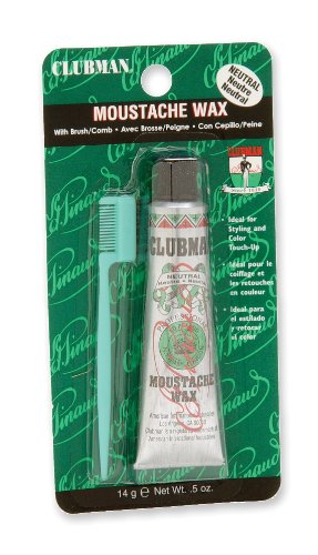 Clubman Pinaud Moustache Wax of 3)