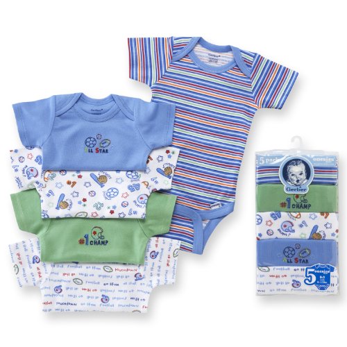 Gerber 5-Pack Variety Onesies Brand One Piece Underwear