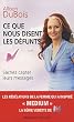 Ce que nous disent les d�funts