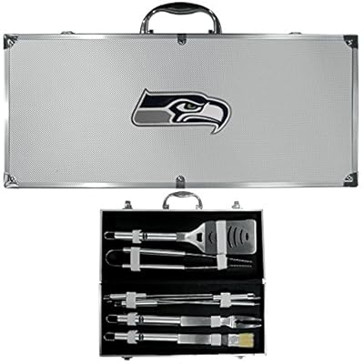 Seattle Seahawks Nfl 8pc Bbq Tools Set
