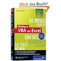 Einstieg in VBA mit Excel: F�r Microsoft Excel 2002 bis 2010 (Galileo Computing)