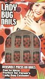Ladybug Finger Nails