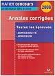 Annales corrig�es : Epreuves d'admissibilit� et d'admission session 2007, concours professeur des �coles