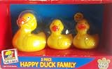 Peek a Babe 3 Pc Happy Duck Family Bath Tub Toy
