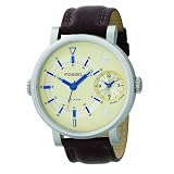 Dual Time Champagne Dial Watch