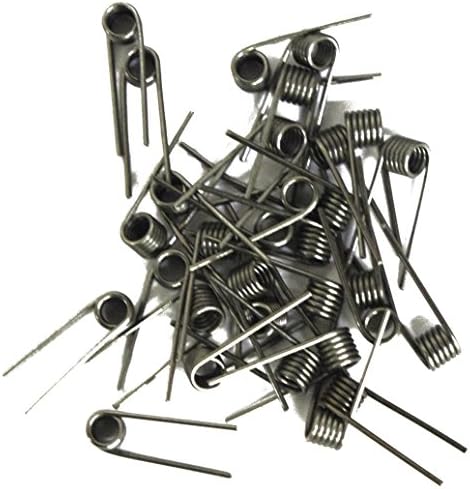 Vapocoil 22 Ga. 5 Wrap Pre-built Kanthal A1 RBA/RDA Coils 10 Count **FREE** 2 pcs. Organic Cotton