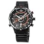 Timex Men's T49709 E-InstrumentsTM Black Case and Black IP Bracelet E-Tied-Temp-Compass Expedition Watch