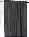 Croscill District Edgewater Park 84-inch by 52-inch Tailored Panel, Charcoal