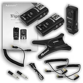 Click here to buy Aputure Trigmaster Kit (1 TX +2 RX) Radio Remote Flash Trigger, Shutter Cable Release for... by Aputure.